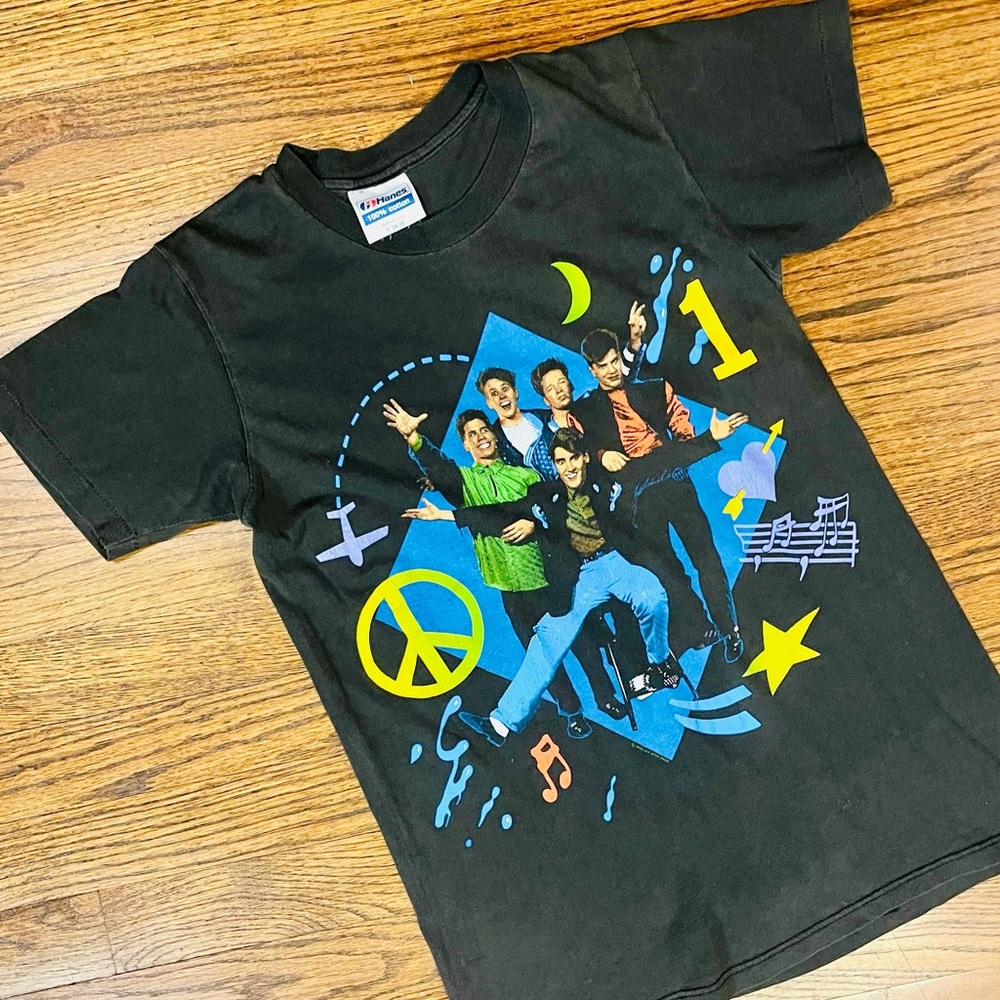 New Kids on the Block - 1990 VTG Single Stitch Hanes (Small)